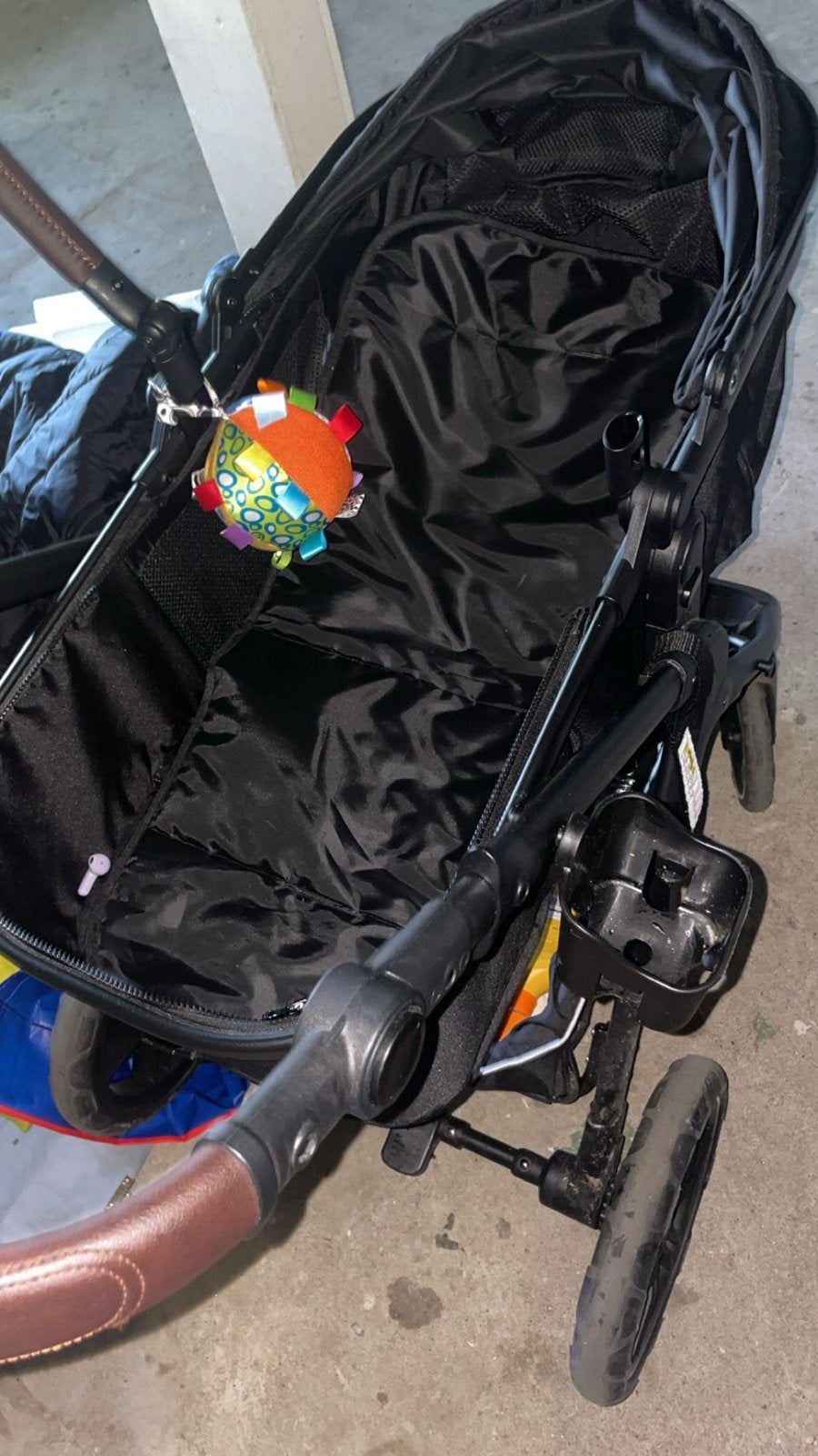 kinderwagen met drinkhouder voorwiel nazien, Ophalen, Gebruikt, Kinderwagen, Overige merken