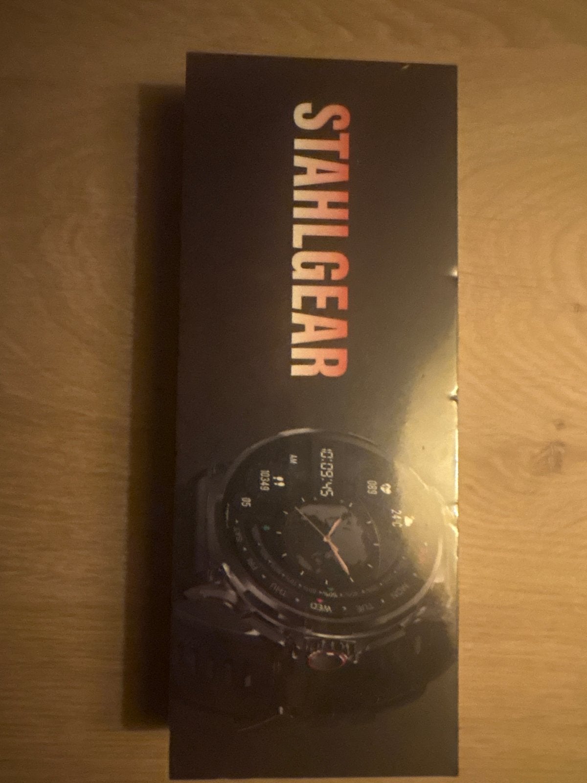 Stahlgear Zeus Smartwatch - Nieuw in doos, Hartslag, Zwart, Nieuw, Ophalen of Verzenden