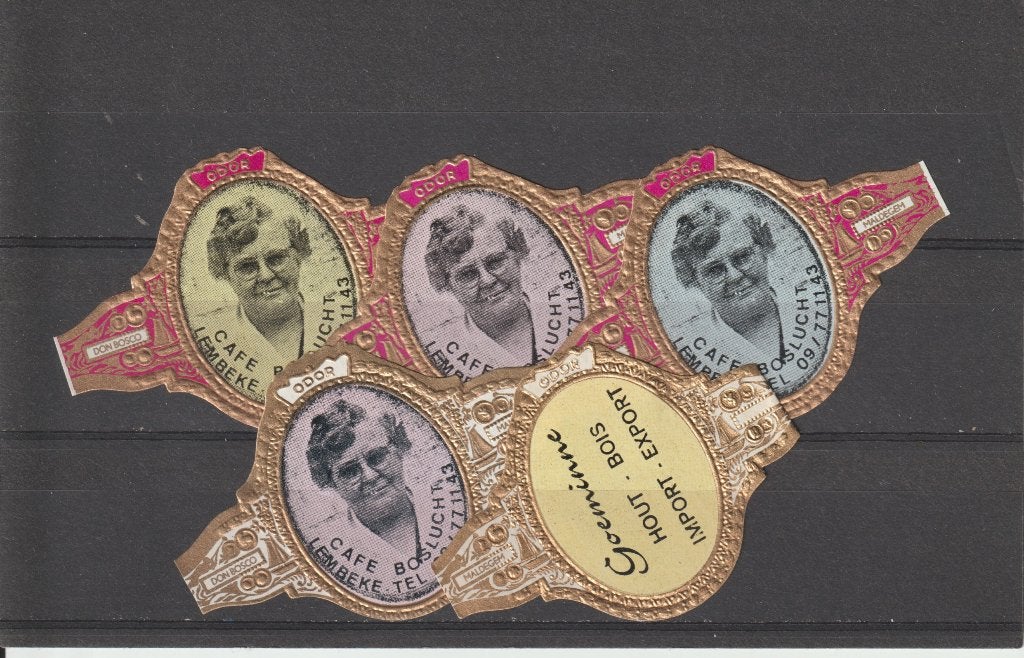 klassiek Maldegem 182   sigarenbanden, Verzamelen, Ophalen of Verzenden, Zo goed als nieuw, Sigarenbandjes
