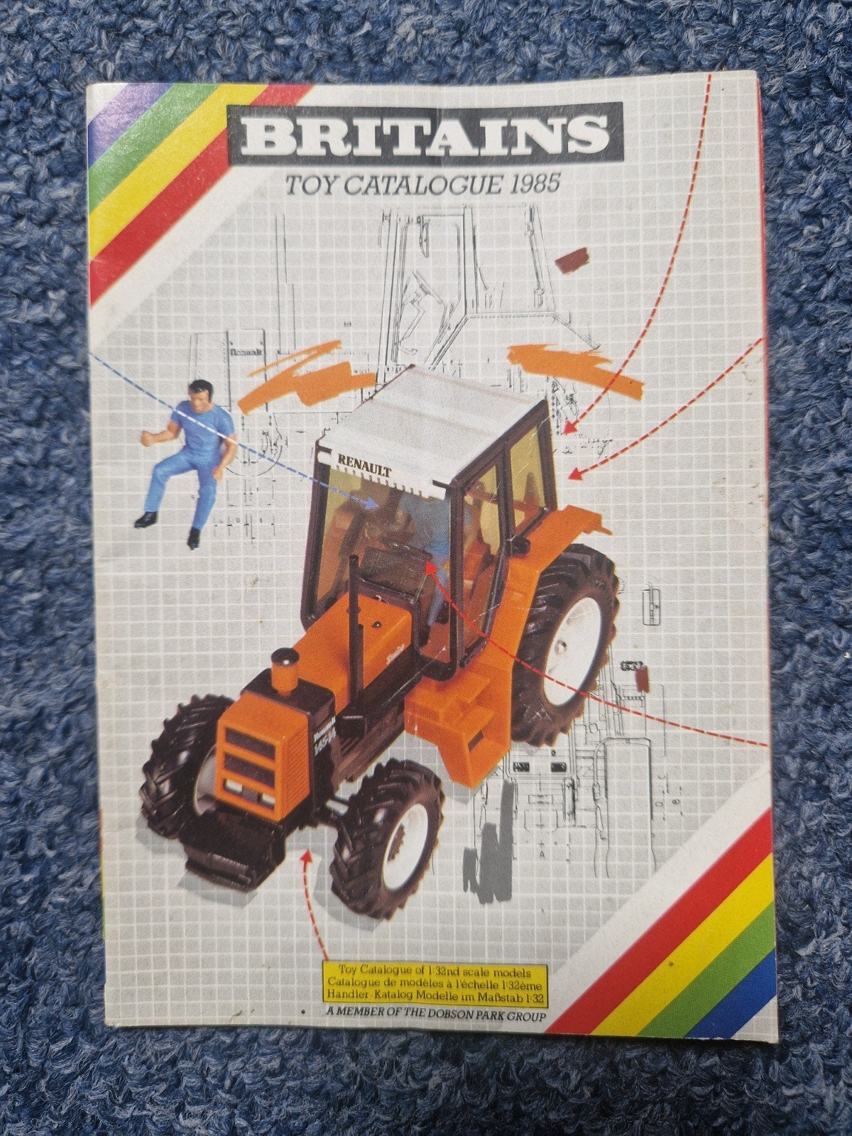 Britains Toy Catalogue 1985 - Farm Models, Ophalen of Verzenden, Gelezen, Britains, Catalogus