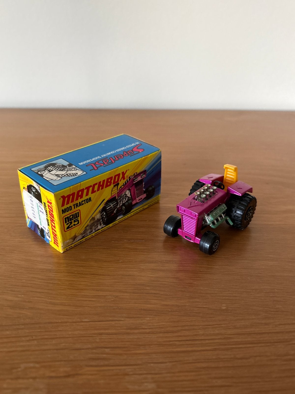 Matchbox Superfast 25 Mod Tractor - Vintage Speelgoed, Kinderen en Baby's, Speelgoed | Speelgoedvoertuigen, Ophalen of Verzenden