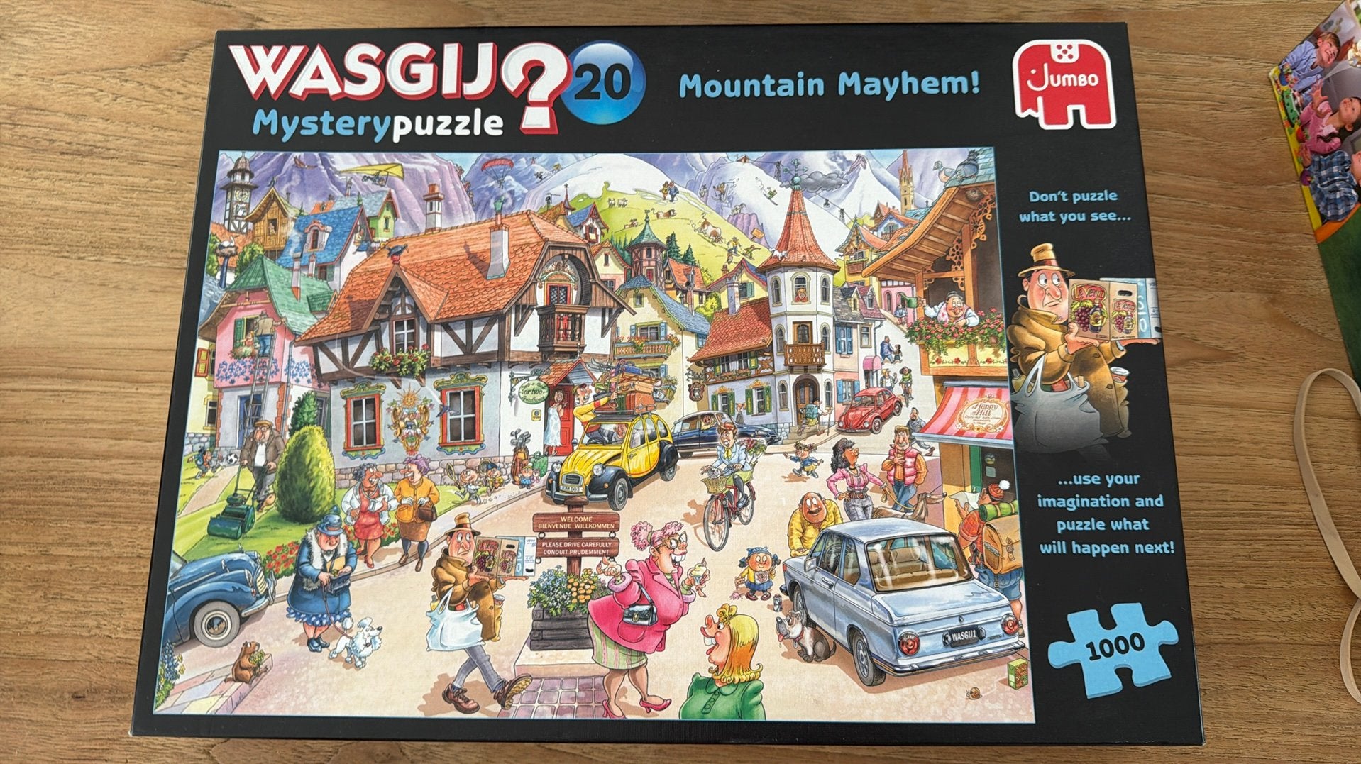 Wasgij mystery puzzel nr 20 (1000 stukjes), Ophalen, 500 t/m 1500 stukjes, Zo goed als nieuw