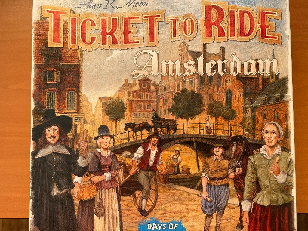Bijna gratis nieuw speelgoed Ticket to Ride Amsterdam, Ophalen of Verzenden, Nieuw