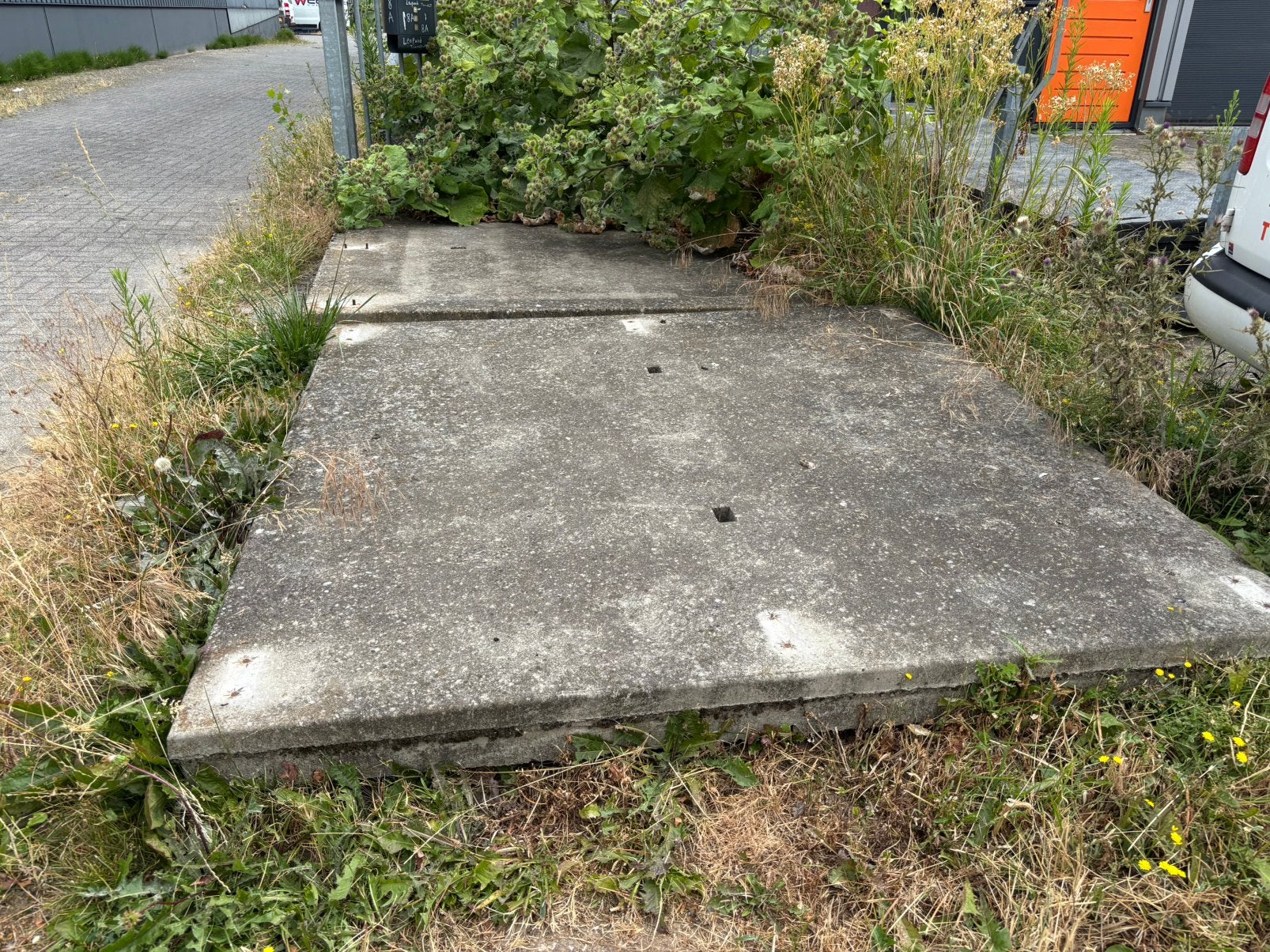 Twee Stelconplaten | Betonplaten, Ophalen, Gebruikt, Overige typen, 5 tot 10 m²