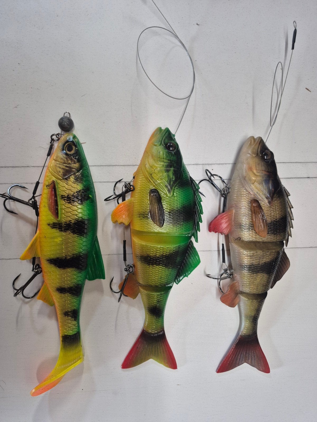 Savage Gear perch line thru, Watersport en Boten, Hengelsport | Roofvissen, Ophalen of Verzenden, Zo goed als nieuw, Overige typen