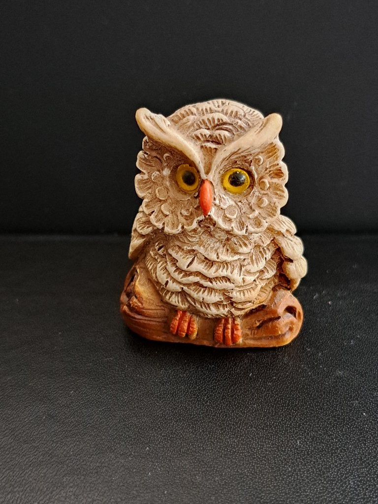 Schattig uiltje beeldje - Decoratie, Verzamelen, Ophalen of Verzenden, Gebruikt, Dier