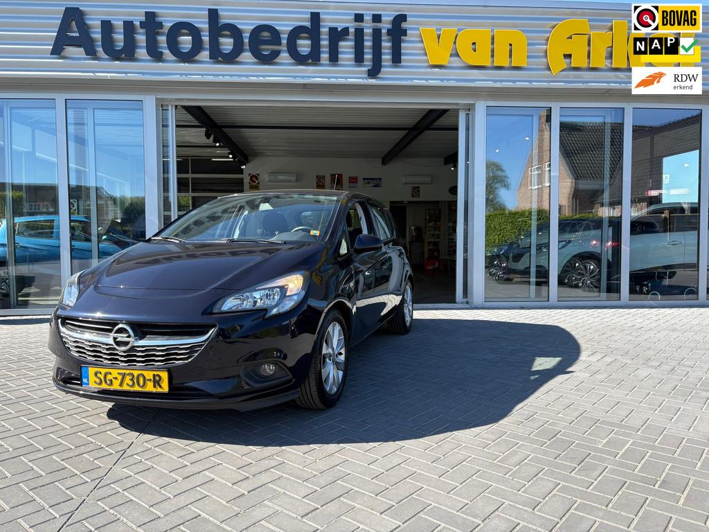 Opel Corsa 1.4 Favourite, Voorwielaandrijving, Gebruikt, 4 cilinders, Blauw