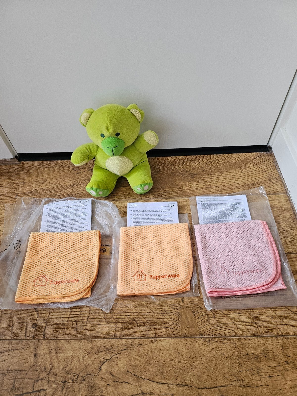 Tupperware nieuwe microfiber wonderdoeken gekleurd, Ophalen of Verzenden, Nieuw, Oranje, Overige typen