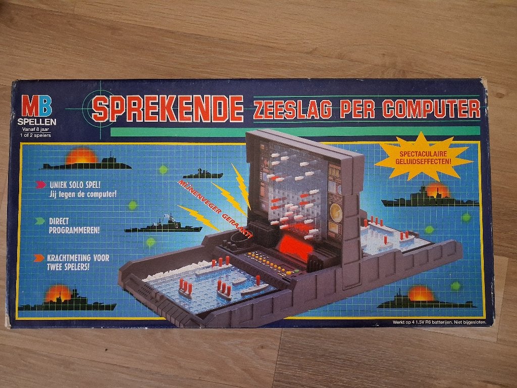 Sprekende Zeeslag per computer, Hobby en Vrije tijd, Gezelschapsspellen | Bordspellen, Een of twee spelers, Ophalen of Verzenden