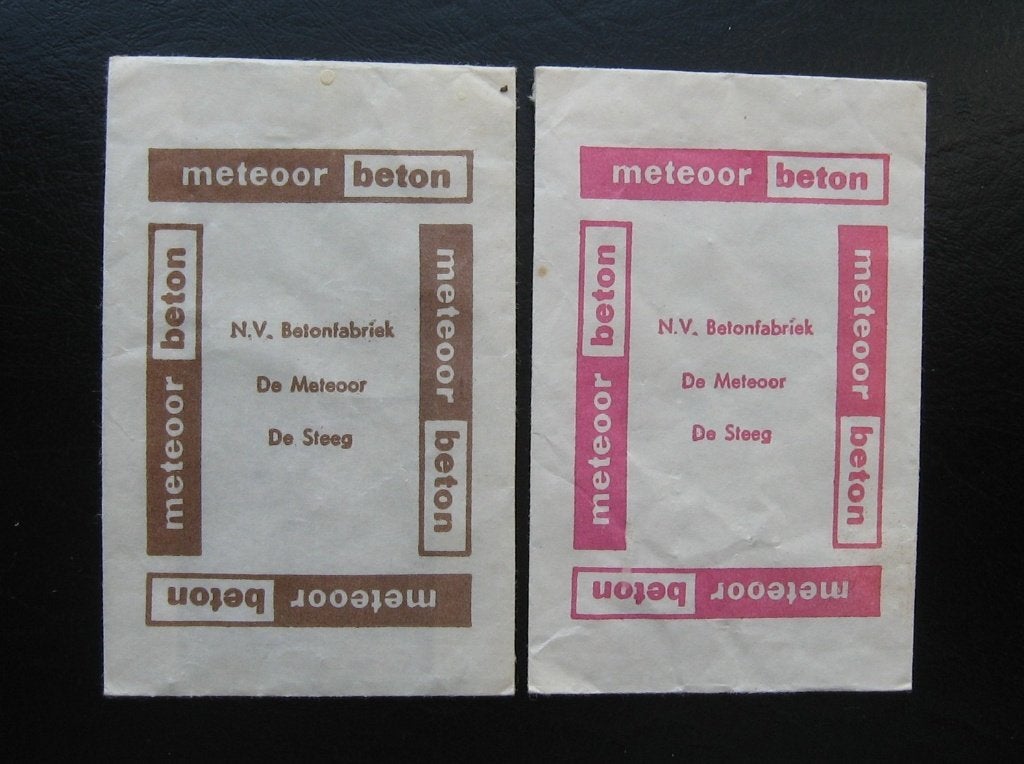 13/3508 De Steeg - NV Betonfabriek De Meteoor, Verzamelen, Verzenden, Nederland