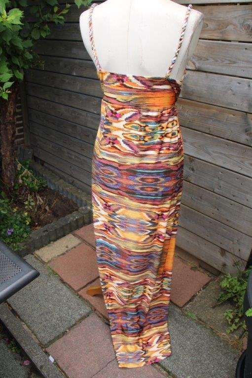 Jurk oranje Chic by Lirette mt M Vaste prijs, Maat 38/40 (M), Chic by Lirette, Oranje, Ophalen of Verzenden
