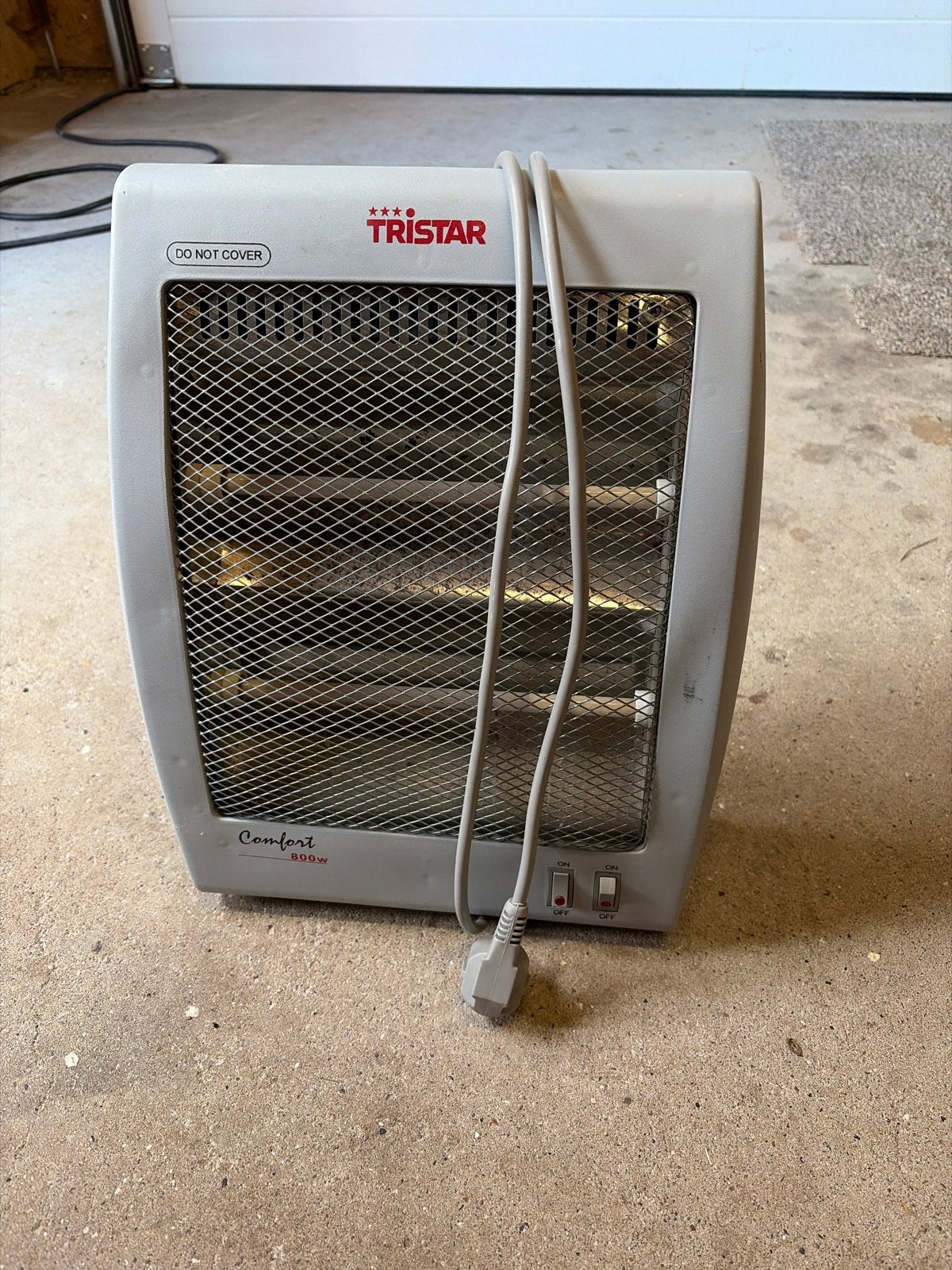 Tristar Comfort Kachel 800W, Caravans en Kamperen, Ophalen of Verzenden, Gebruikt