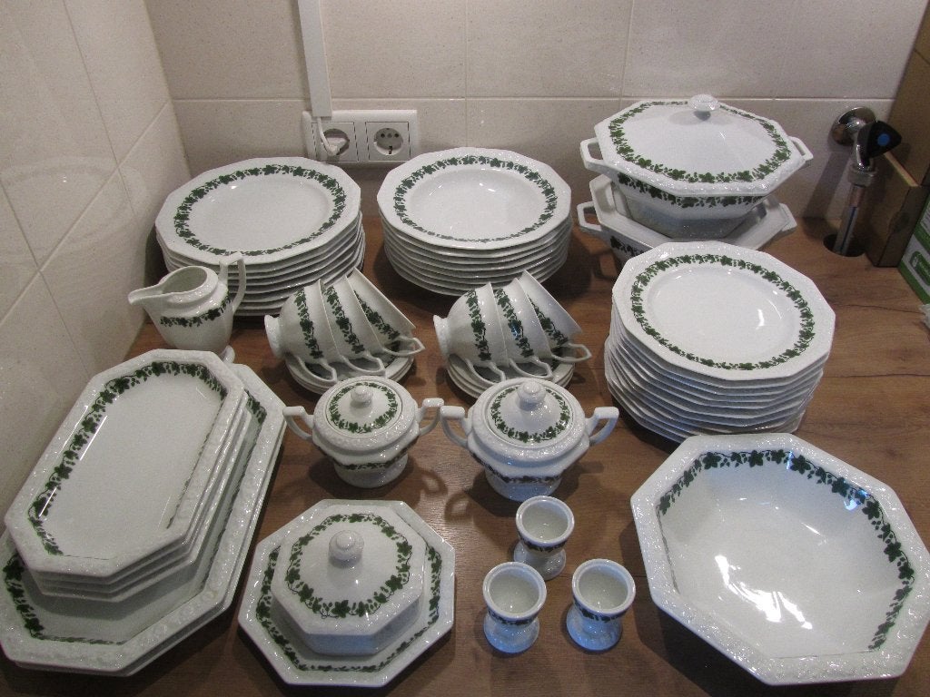 Rosenthal Maria Stachelbeere serviesdelen klimop, Overige typen, Ophalen of Verzenden, Zo goed als nieuw, Overige stijlen