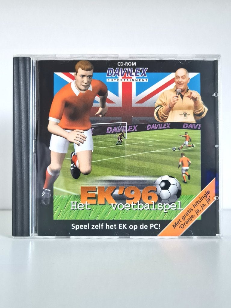 Het EK '96 voetbalspel - PC cd-rom, 1 speler, Ophalen of Verzenden, Zo goed als nieuw, Vanaf 3 jaar