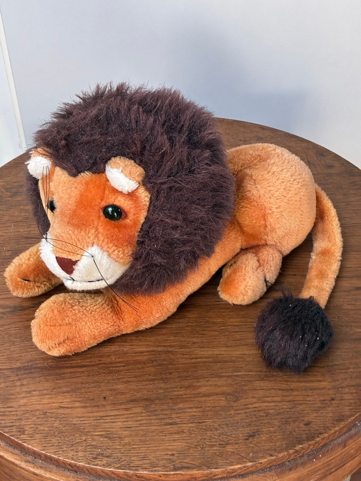 Jaren '80 Postbank leeuw knuffel - Collectors item, Verzamelen, Ophalen of Verzenden, Zo goed als nieuw