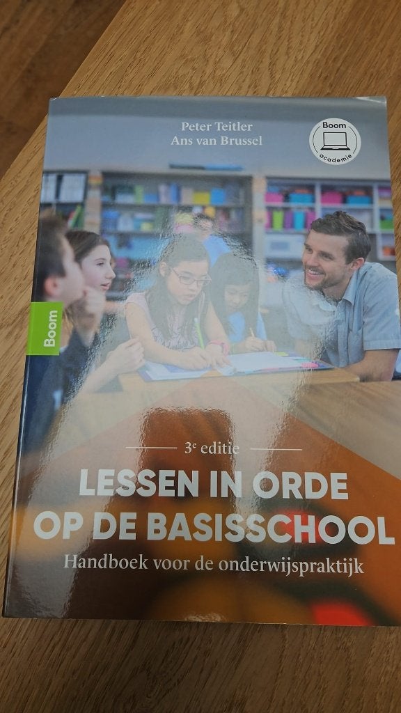 Lessen in orde op de basisschool, Zo goed als nieuw, Peter Teitler, Beta, HBO