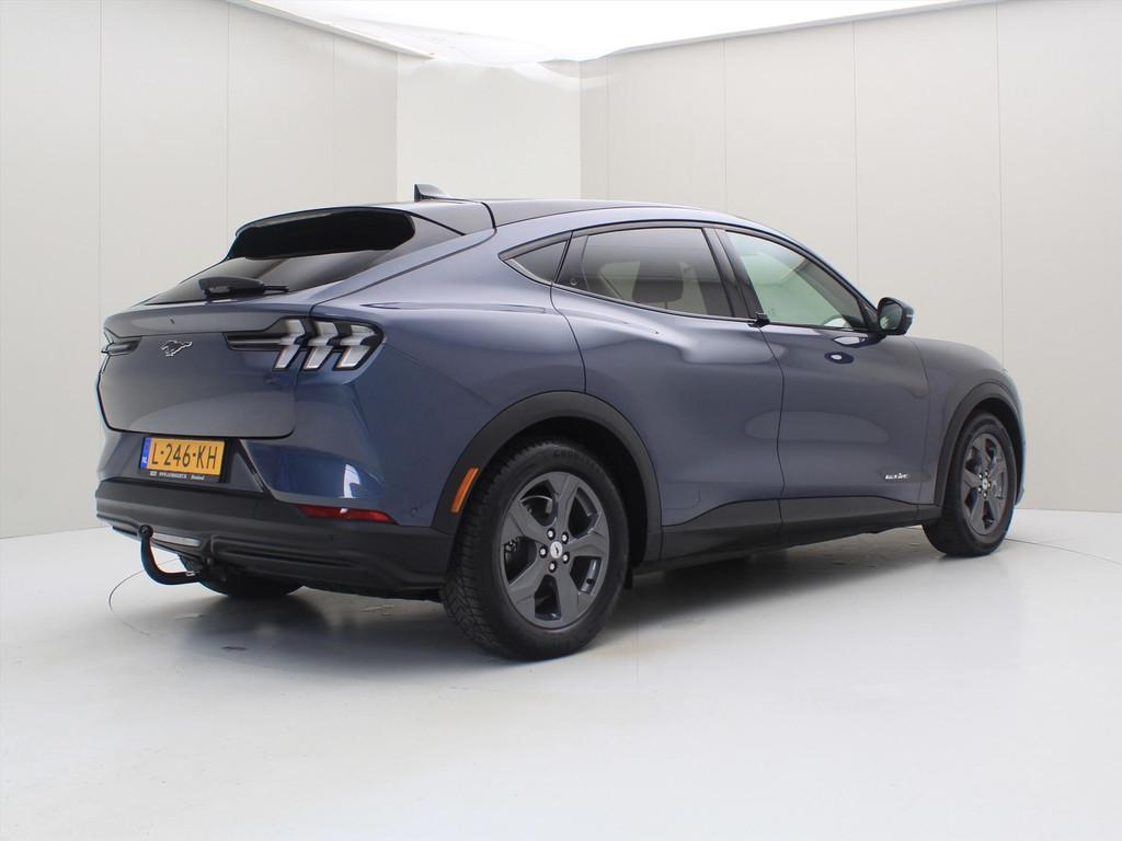 Ford Mustang Mach-E 75kWh 258pk RWD Tech Pack 94% SoH [ TREK, Auto's, Gebruikt, 258 pk, Blauw, Origineel Nederlands