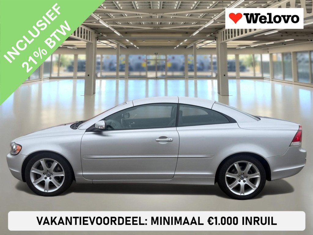 Volvo C70 Convertible 2.4i Summum Keurig onderhouden nieuwe, Auto's, Volvo, Voorwielaandrijving, C70, Gebruikt, Cabriolet