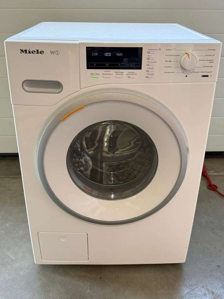 Miele HW20 Wasmachine - Zo goed als nieuw, Bella, 8 tot 10 kg, Ophalen of Verzenden, Voorlader
