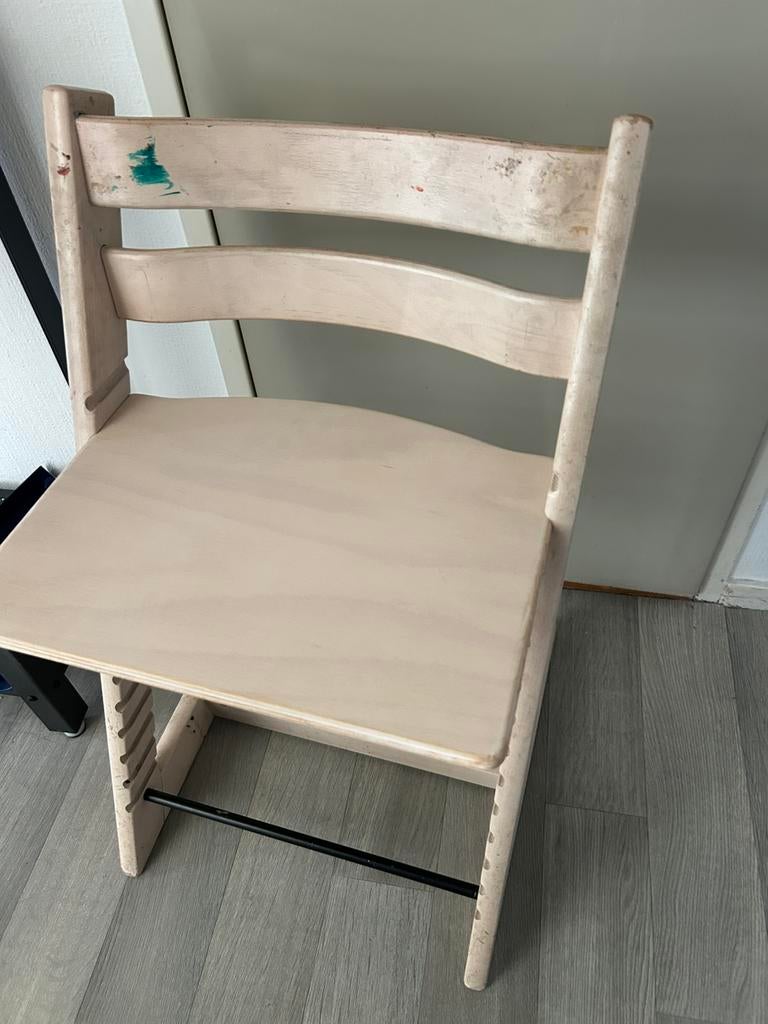 Stokke trip trap stoel, Kinderen en Baby's, Kinderstoelen, Ophalen, Gebruikt, Meegroeistoel