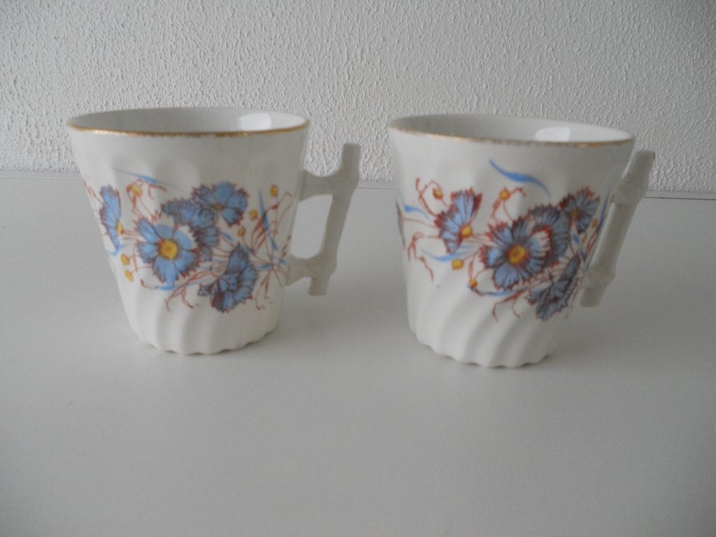 3 koppen van Societe Ceramique, Antiek en Kunst, Antiek | Servies los, Ophalen of Verzenden