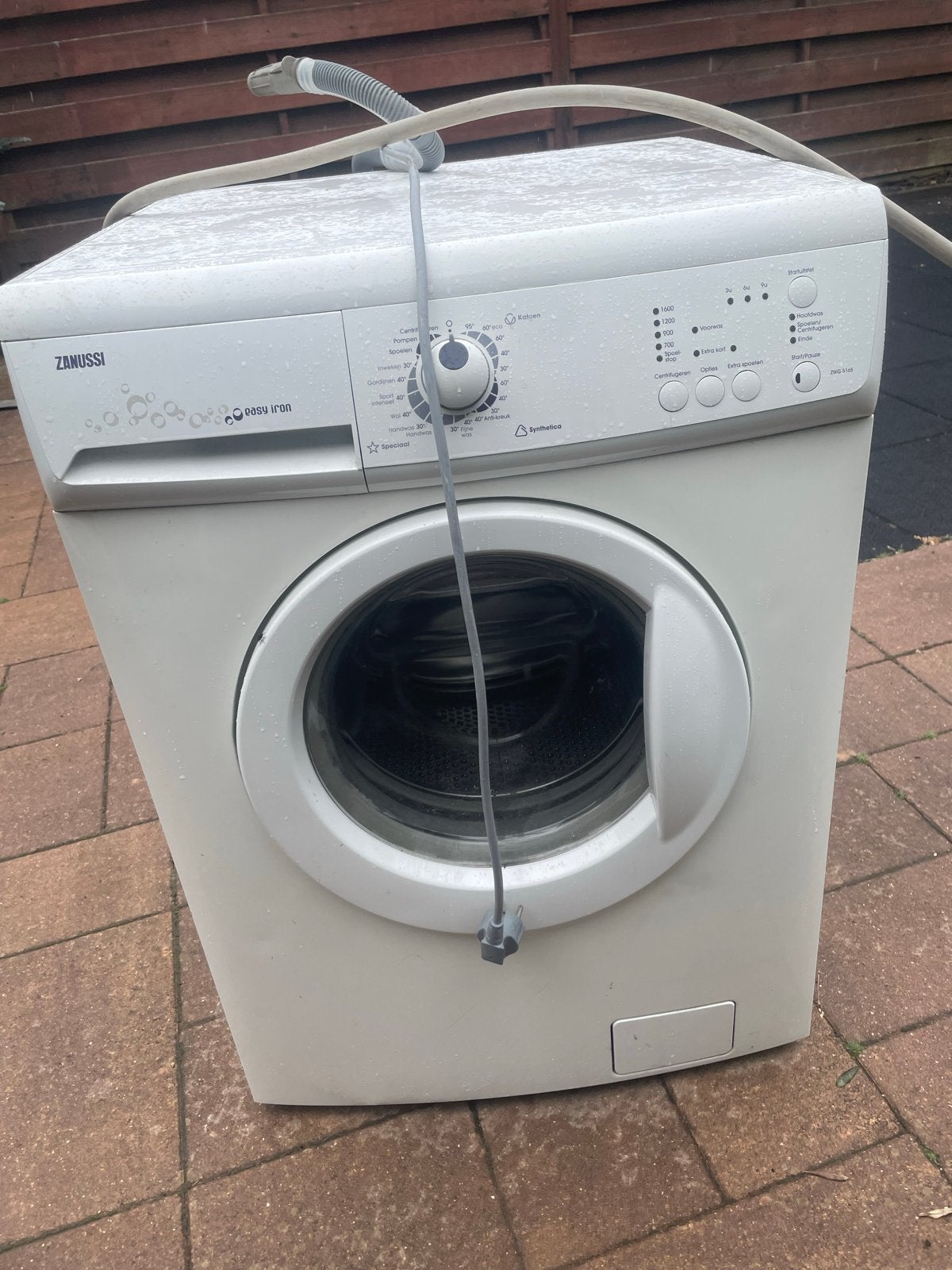 Zanussi ZWG5165 Wasmachine - Voorlader, Ophalen, Gebruikt, Voorlader, 85 tot 90 cm