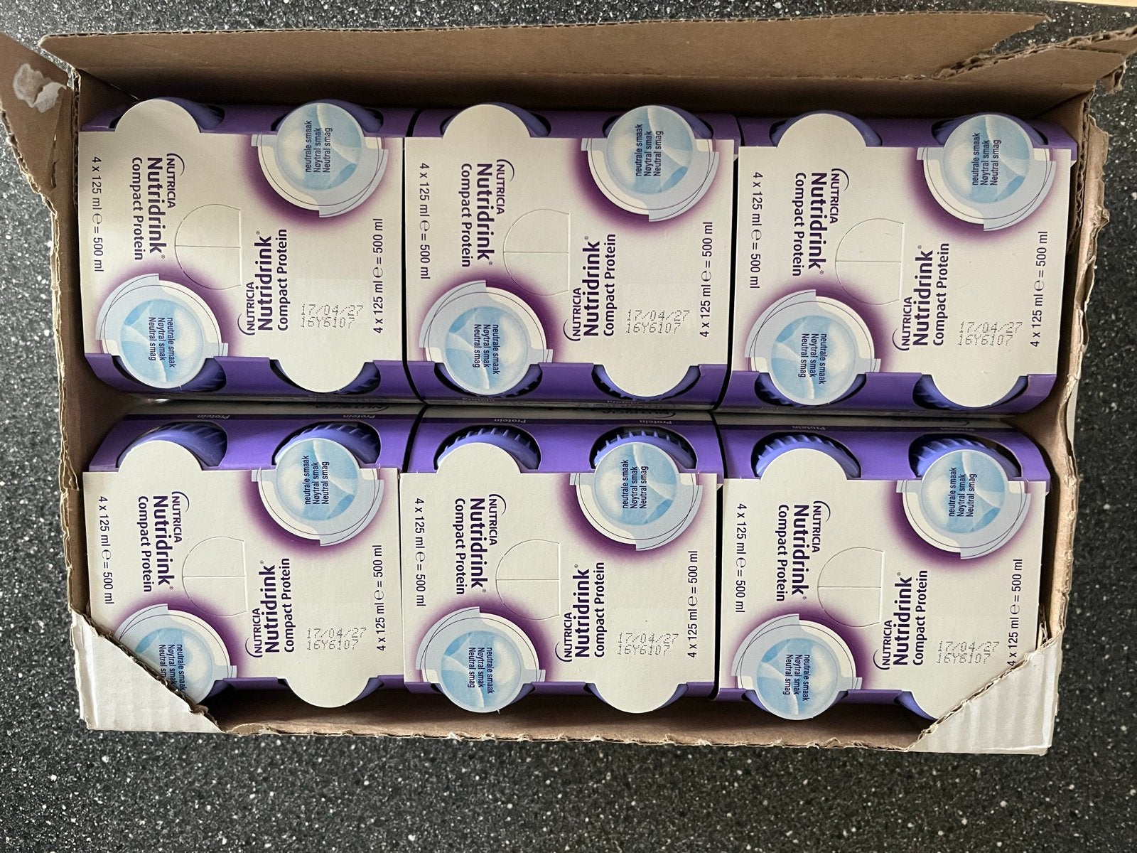 Nutricia Nutridrink Compact Protein 72 stuks, Diversen, Levensmiddelen, Ophalen of Verzenden