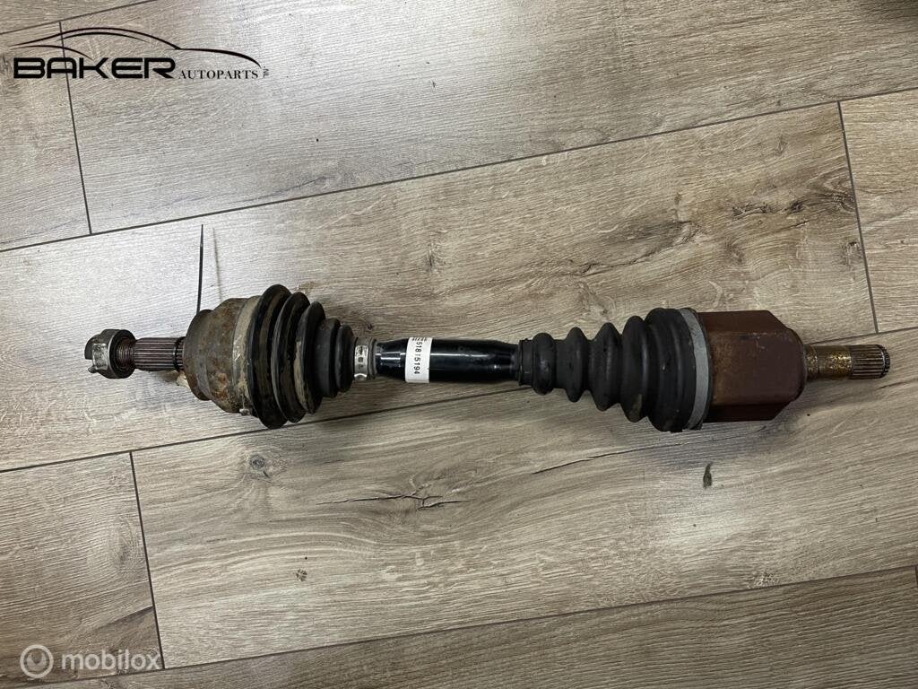 Aandrijfas linksvoor Opel Combo D ('11-'18) 51815194, Gebruikt, Fiat, Ophalen of Verzenden, Fiat
