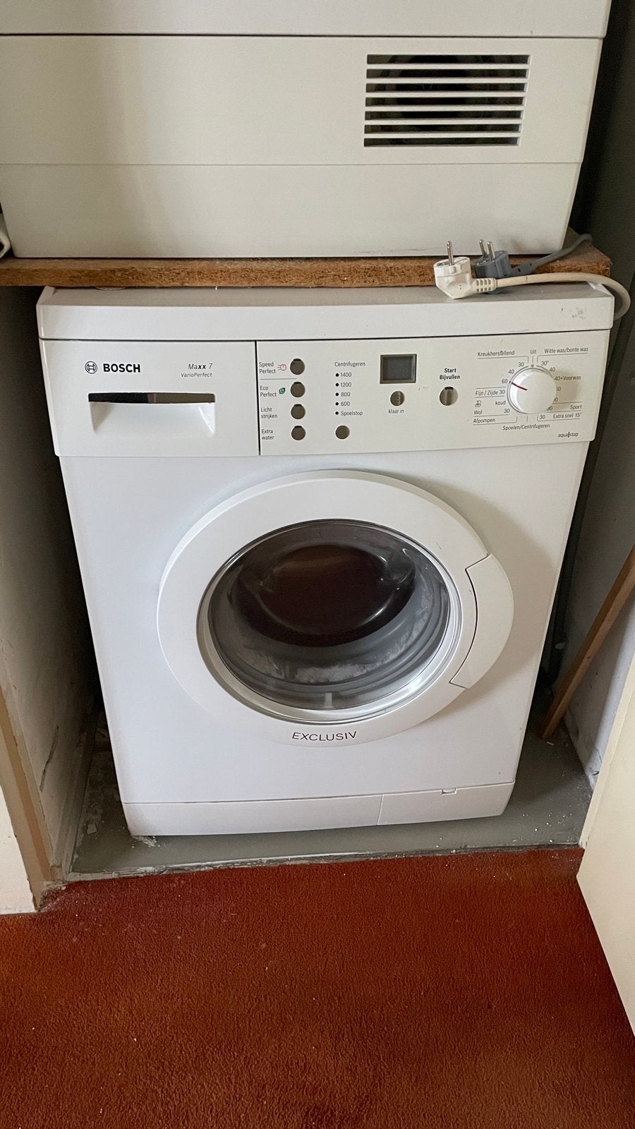 Bosch Maxx 7 VarioPerfect Wasmachine - Goede Staat, Witgoed en Apparatuur, Wasmachines, Ophalen, Gebruikt, Voorlader, Kort programma