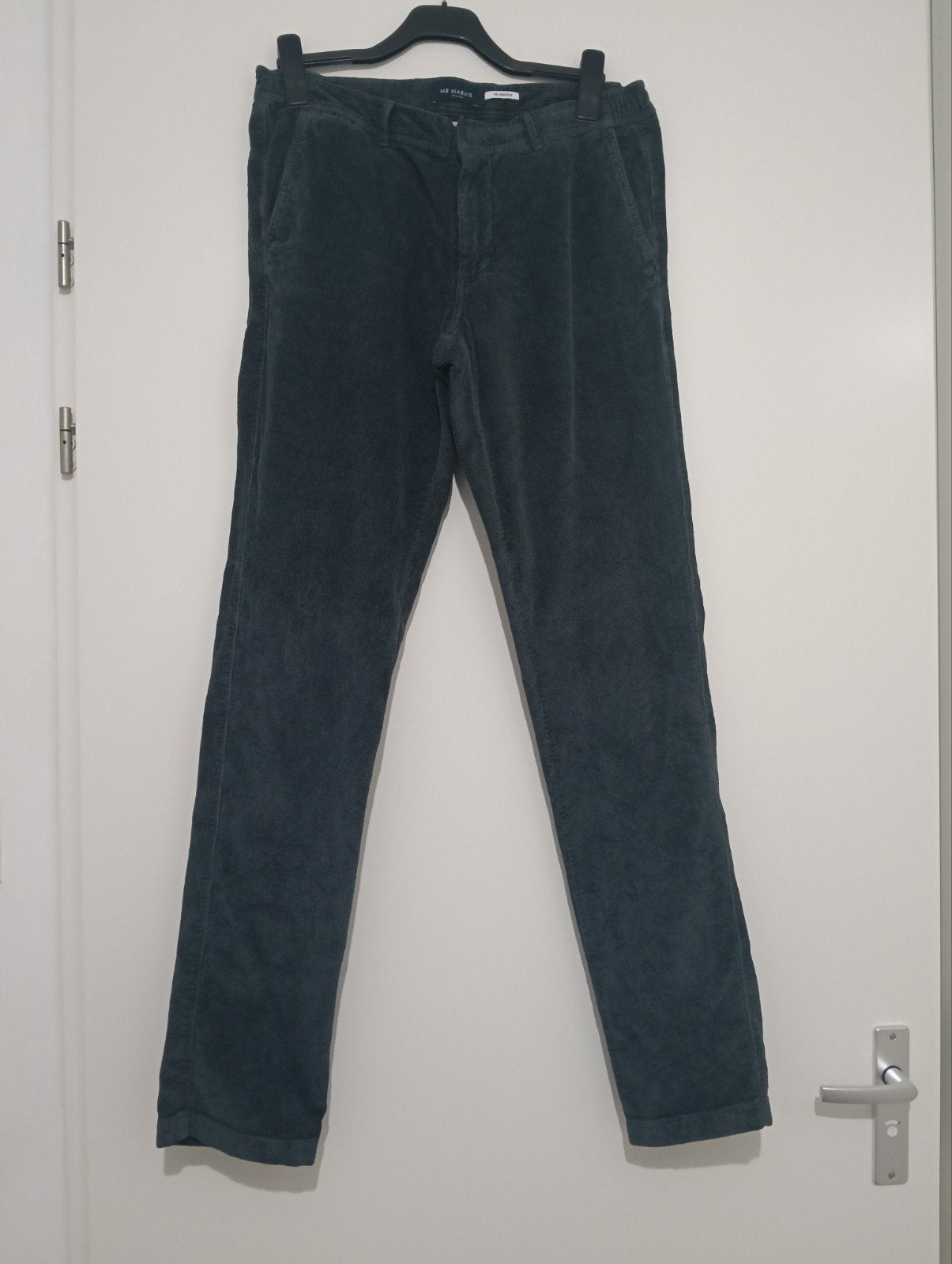 Mr Marvis The Corduroys - Donkergroene Corduroy Broek, Maat 48/50 (M), Ophalen of Verzenden, Groen, Mr Marvis