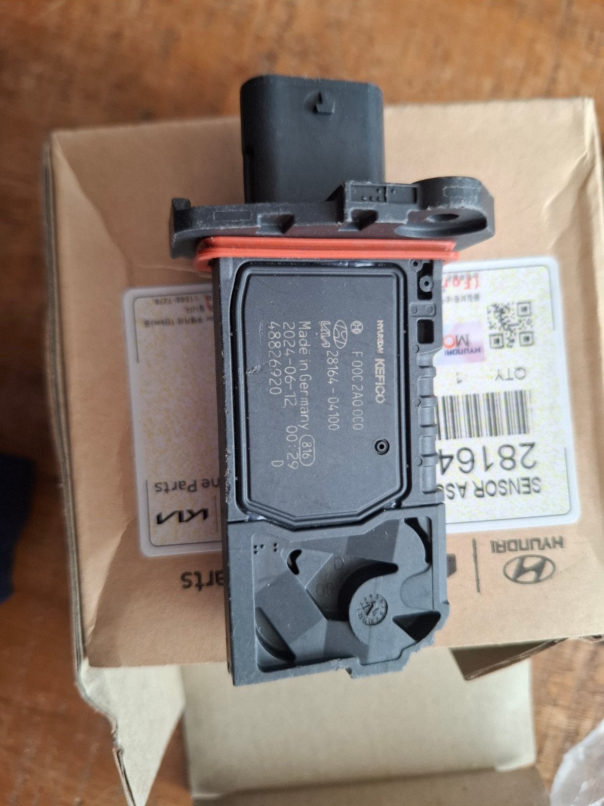Nieuwe Hyundai/Kia Luchtmassameter (MAF Sensor) 28164-04100, Auto-onderdelen, Ophalen of Verzenden, Nieuw, Hyundai