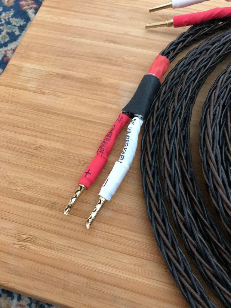 Kimber 8PR luidspreker kabel 2 x 2,1 mtr., Audio, Tv en Foto, Audiokabels en Televisiekabels, Verzenden, Zo goed als nieuw, 2 tot 5 meter