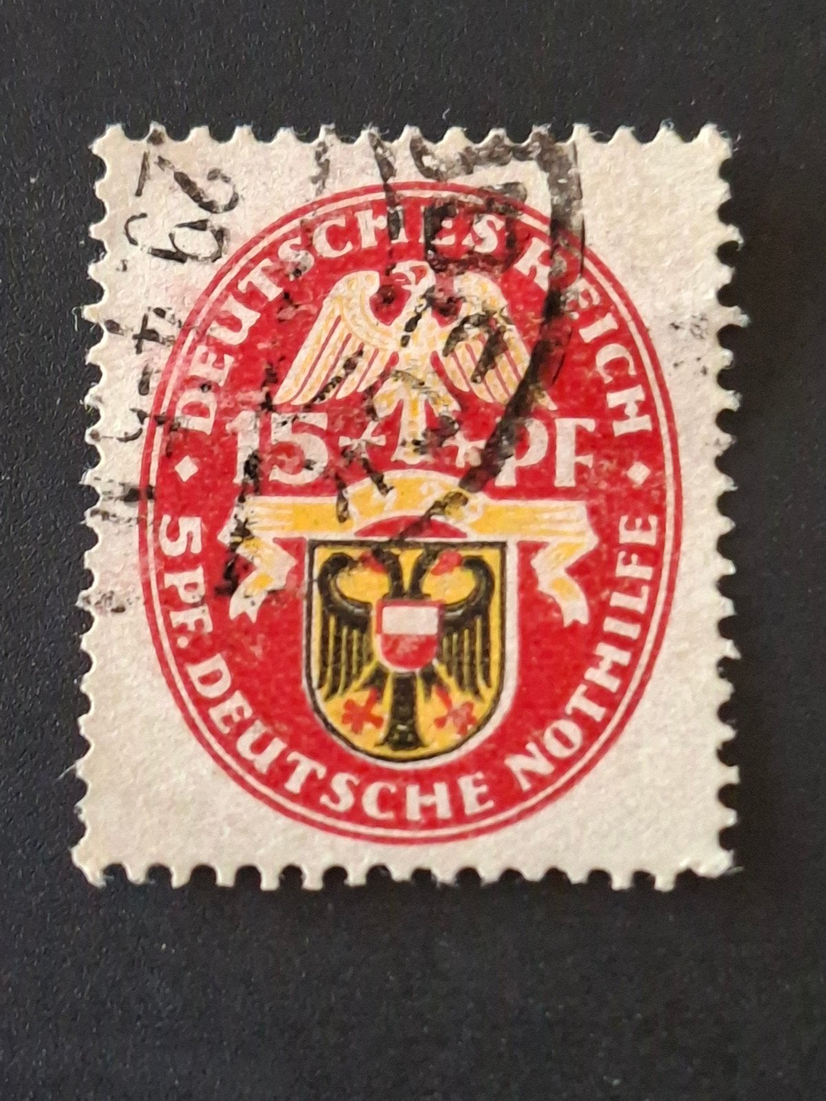 Duitsland Reich Mi 432, Verzenden, Overige periodes, Gestempeld