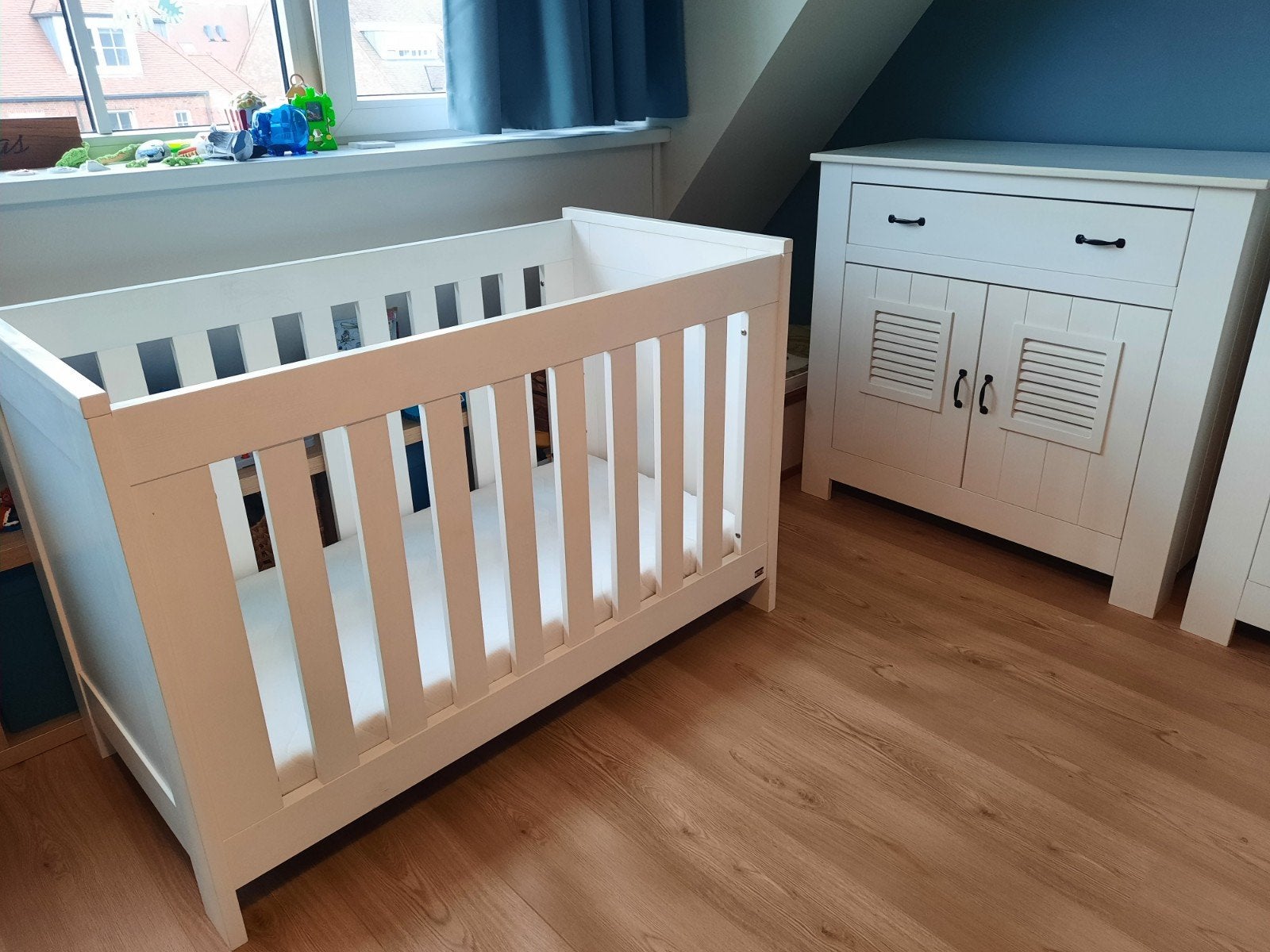 TWF commode en ledikant incl. Aerosleep matras, Ophalen, Jongetje of Meisje