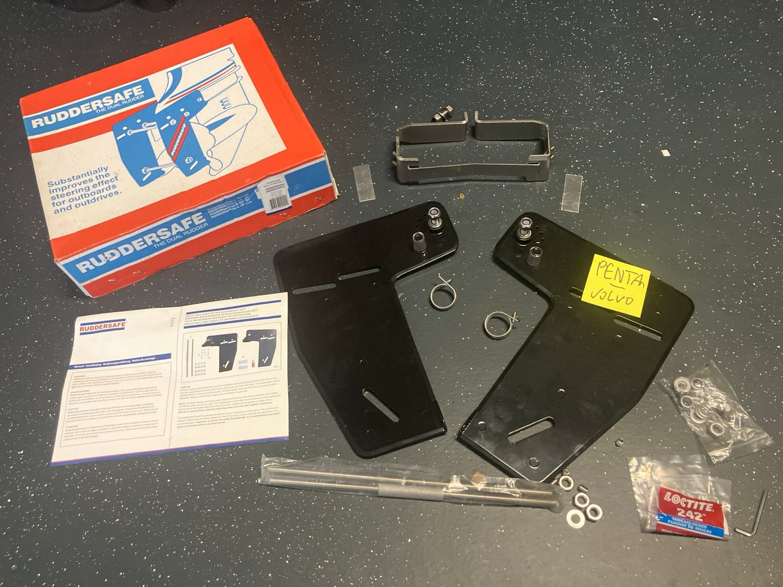 Ruddersafe Dual Roer voor Volvo Penta hekdrives, Watersport en Boten, Ophalen of Verzenden, Nieuw, Motor en Techniek