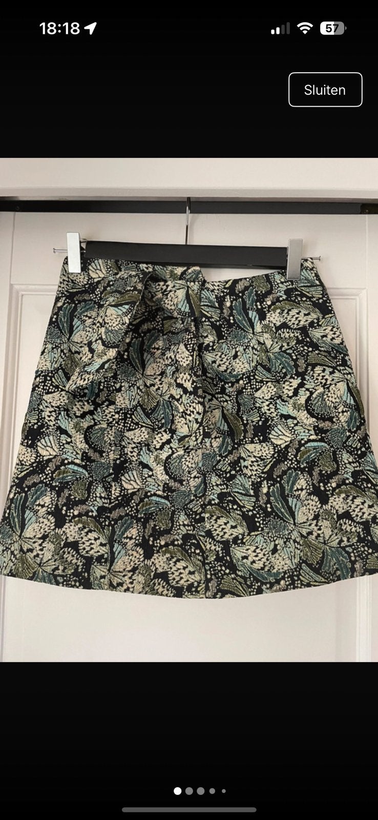 Zara Rok S, Verzenden, Zo goed als nieuw, Maat 36 (S), Boven de knie