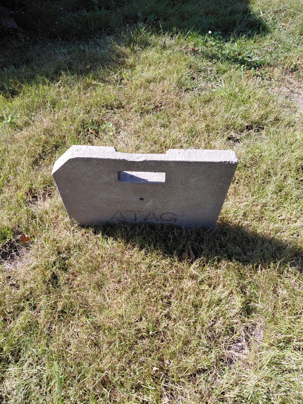 betonnen parasolvoet verzwaarder. 4x 40x60 cm, Ophalen