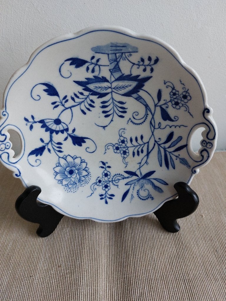 Regout porseleinen friandise schaaltje Zwiebelmuster, Antiek en Kunst, Ophalen