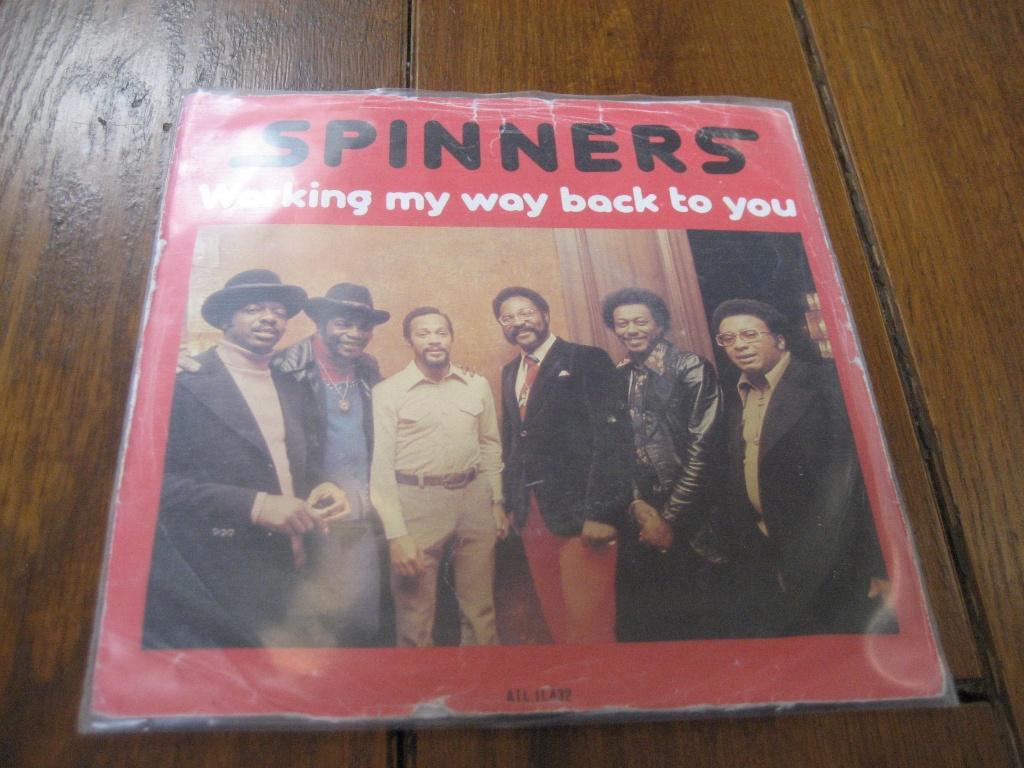 70s soul the spinners working my way back to you, Gebruikt, 7 inch, Single, Ophalen of Verzenden