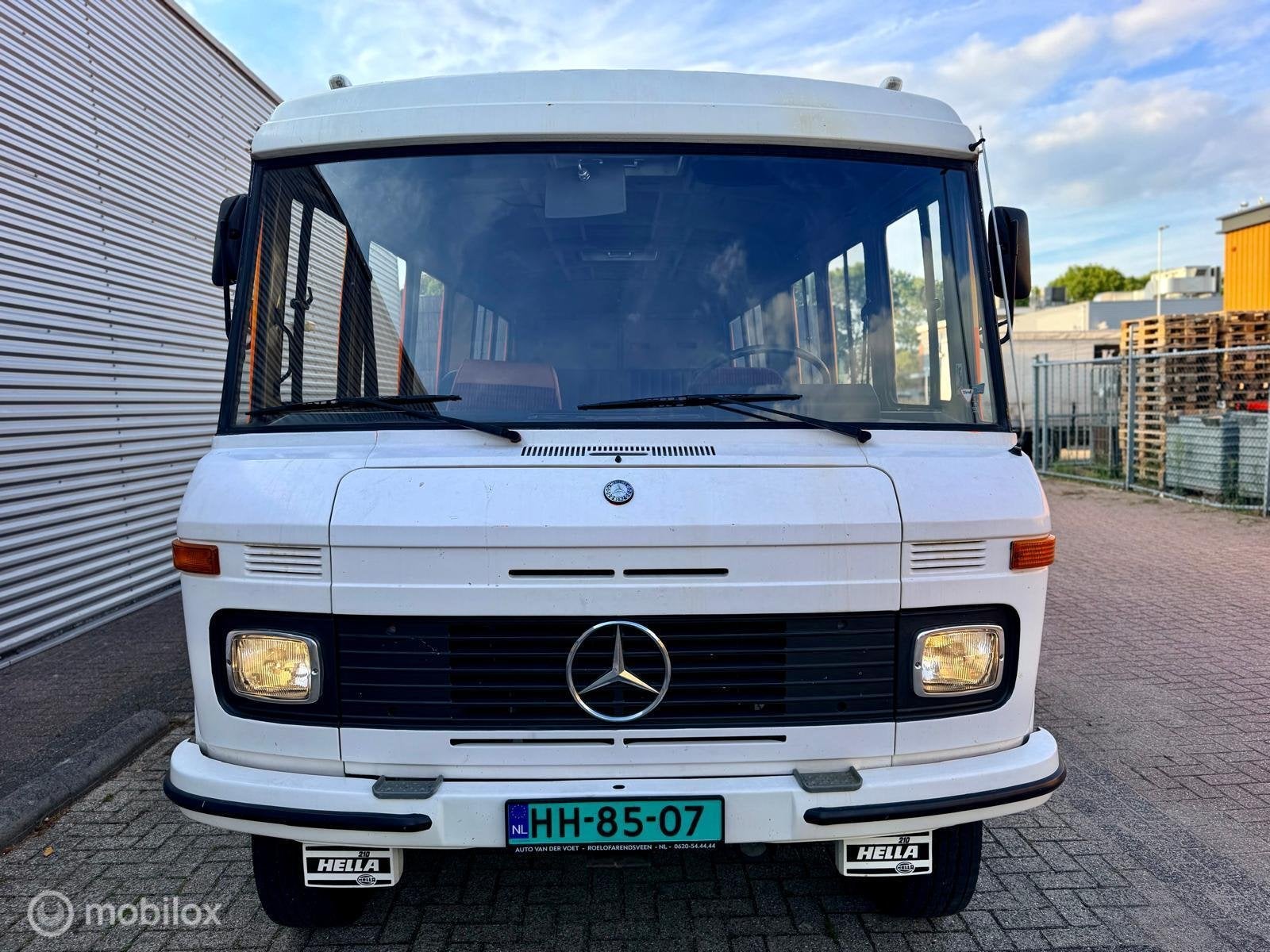 Mercedes 508 bj 1980 Breitmaul 31855 km brandweer camper, foto 11