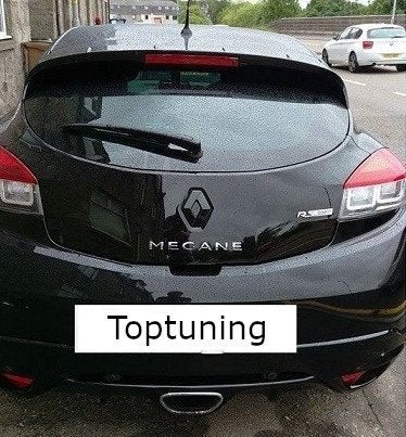 Zwart logo cover RENAULT MEGANE 3 2009–2013 RS GT (-line), Ophalen of Verzenden, Toptuning, Info@toptuning.nl, Amersfoort