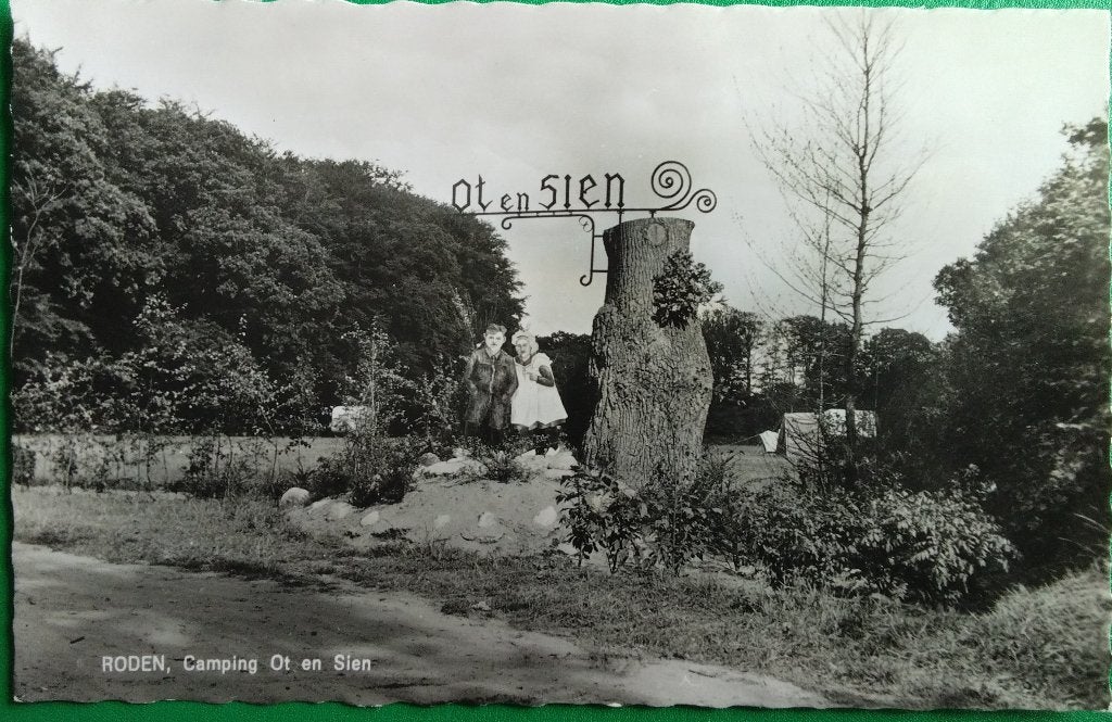 Roden, Camping Ot en Sien. Klf, Verzenden, 1960 tot 1980, Ongelopen, Drenthe