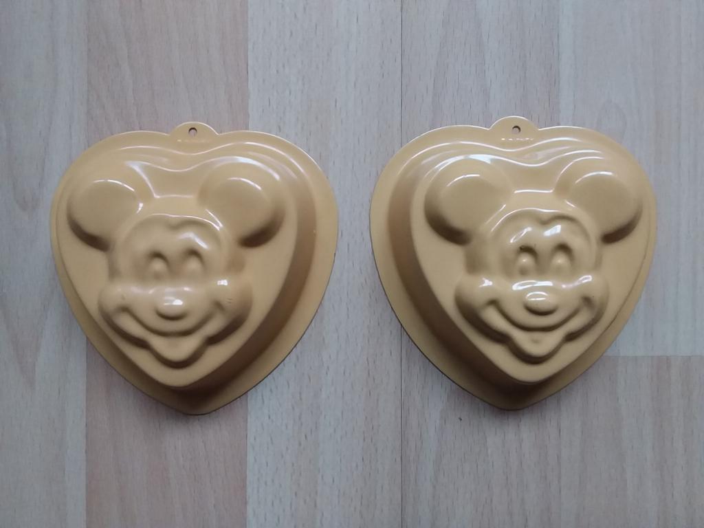 Bakblikken Mickey Mouse, Disney, 2 stuks, nieuw, Ophalen of Verzenden, Nieuw