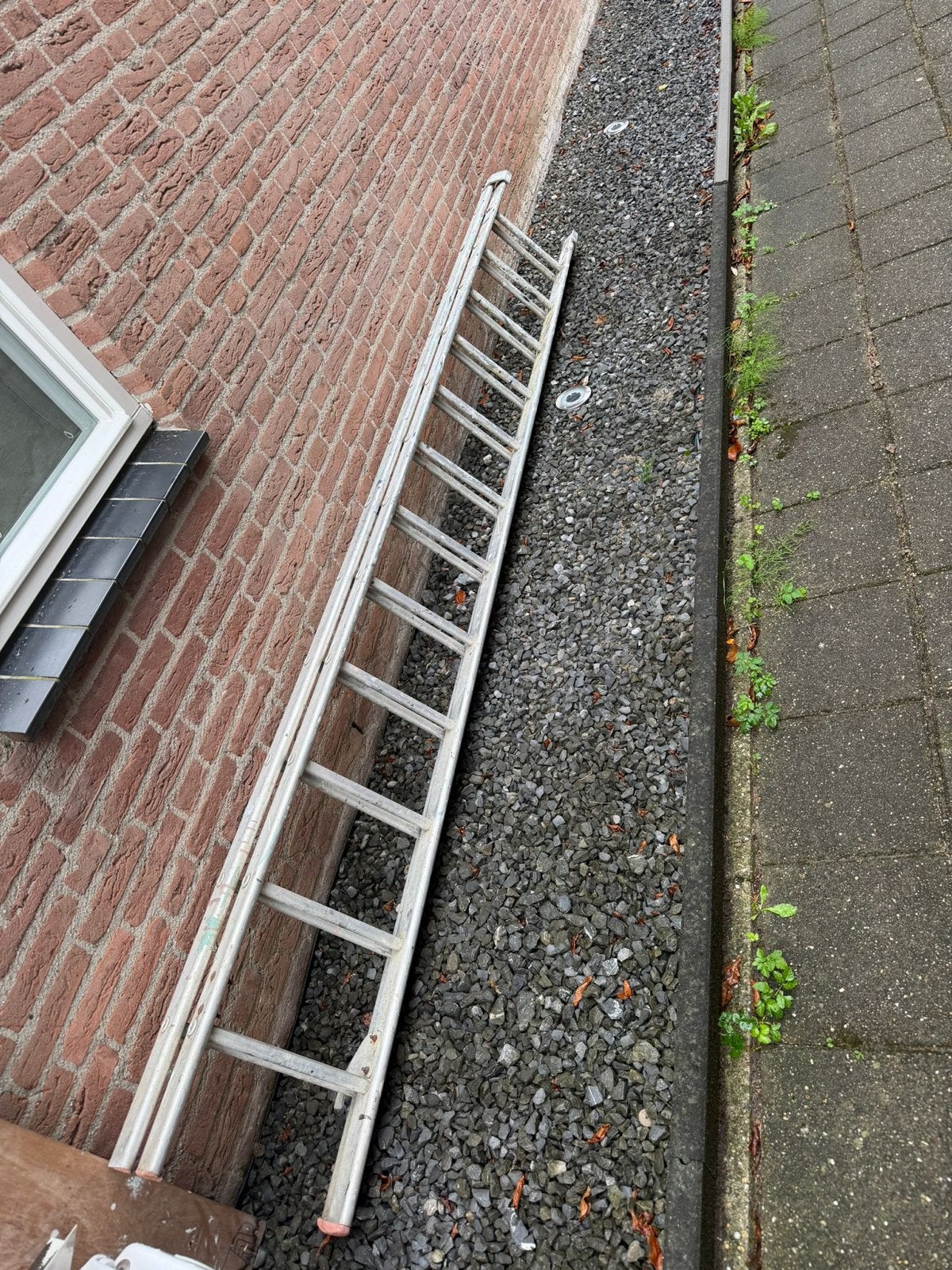 Trap van 2 x 3,20 meter, Doe-het-zelf en Verbouw, Ladders en Trappen, Ophalen, Gebruikt, Trap, 4 meter of meer