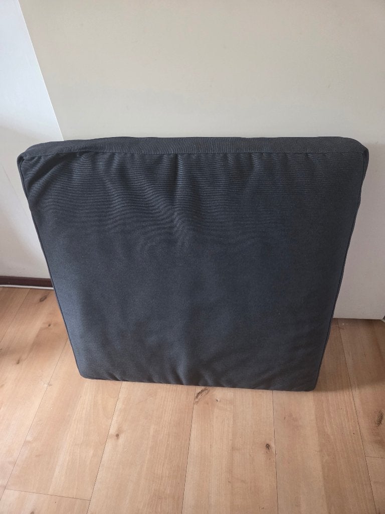 1 Ikea Hallo kussen antraciet voor Applaro loungestoel, Ophalen, Zo goed als nieuw