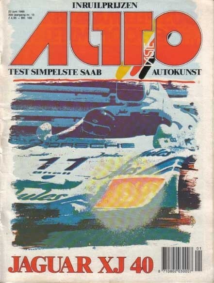 Autovisie 13 1985 : VW Golf GTI 16V en Scirocco GTX 16V, Ophalen of Verzenden, Gelezen, Algemeen