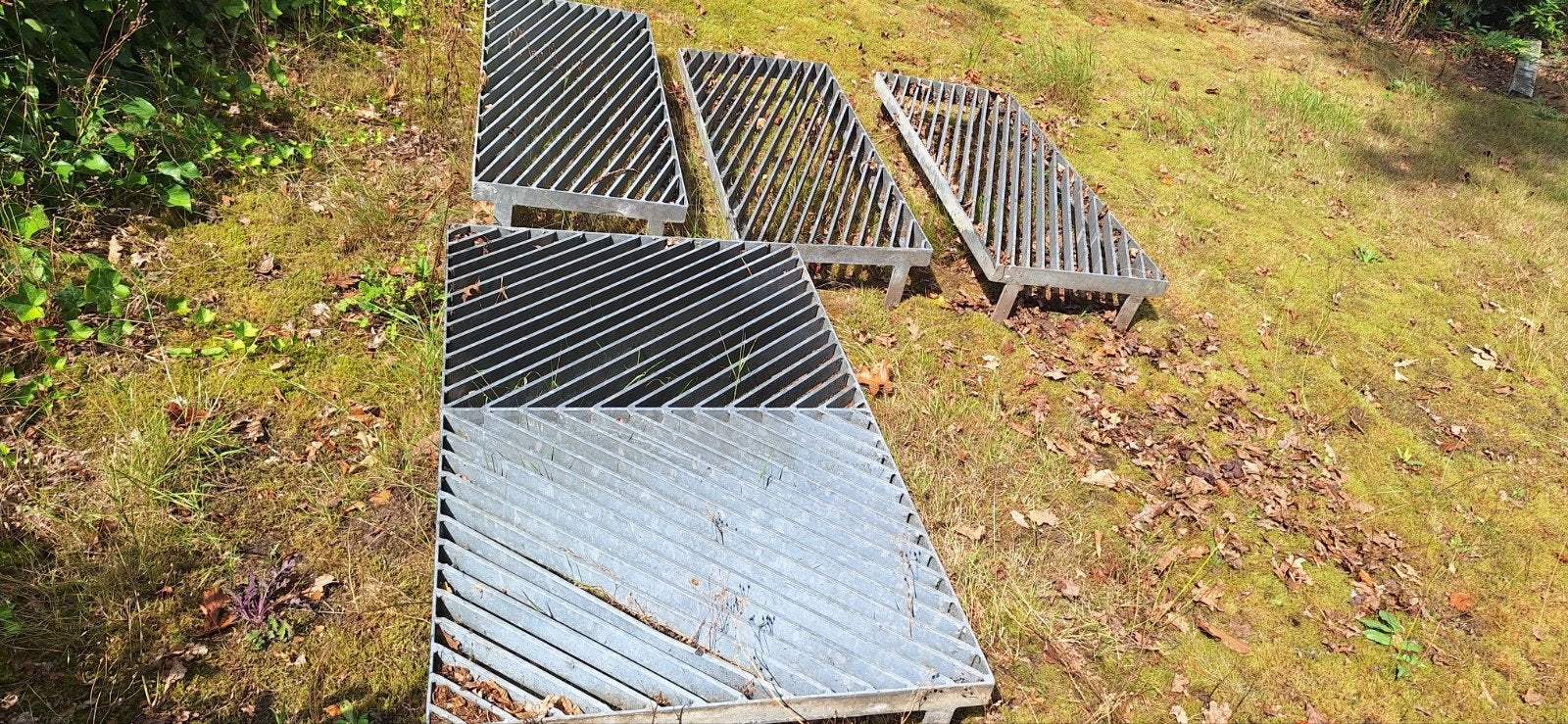 Metalen roosters voor koekoeks, Ophalen, Gebruikt