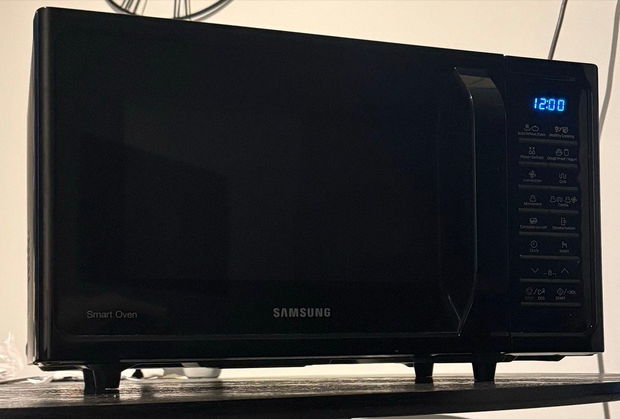Combimagnetron Samsung Smart Oven MC28H5015AK, Combimagnetron, Grill, Ophalen of Verzenden, Zo goed als nieuw