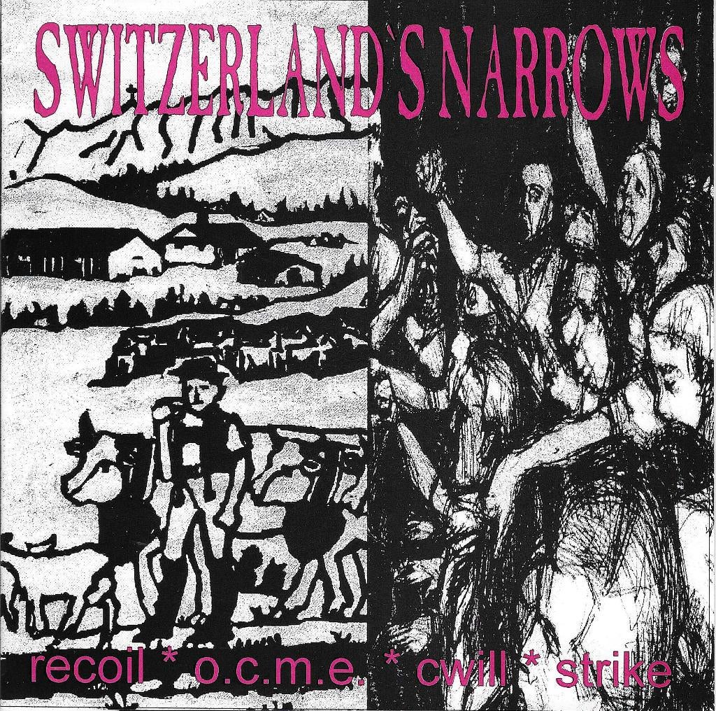 switzerlands narrows / v/a - hardcore/punk + inserts, Verzenden, Zo goed als nieuw, Rock en Metal