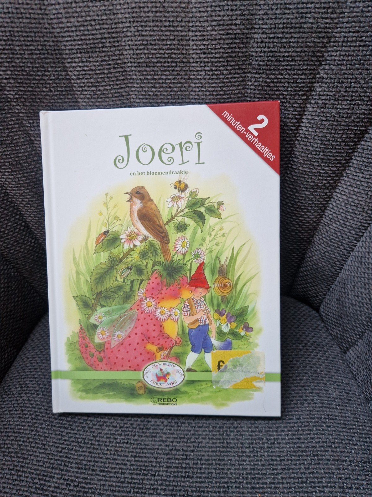Joeri en het Bloemendraakje - 2 minuten-verhaaltjes, Ophalen of Verzenden, Zo goed als nieuw, Christi Vogel, Sprookjes